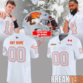 BCLions ‘Pacific Frost’ Custom Football Jersey