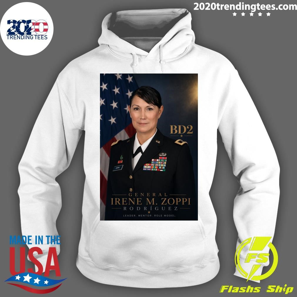 BD2 General Irene M. Zoppi Rodríguez Leader Mentor Role Model Shirt