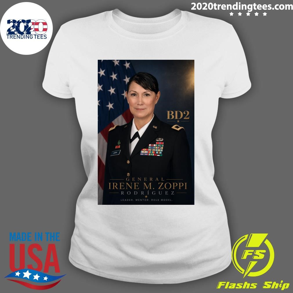 BD2 General Irene M. Zoppi Rodríguez Leader Mentor Role Model Shirt