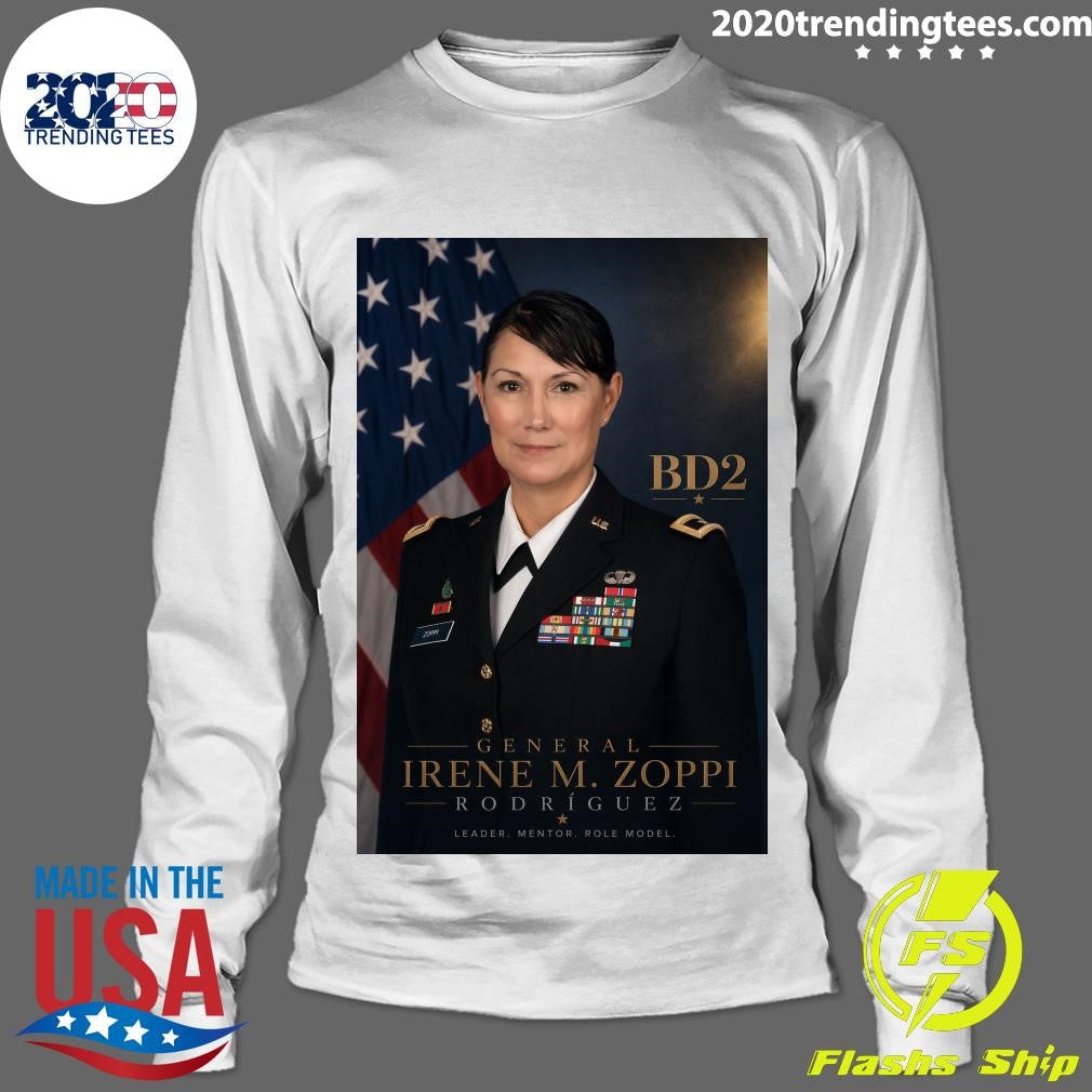BD2 General Irene M. Zoppi Rodríguez Leader Mentor Role Model Shirt