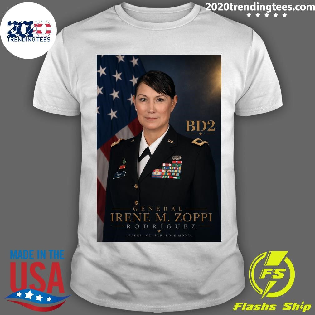 BD2 General Irene M. Zoppi Rodríguez Leader Mentor Role Model Shirt