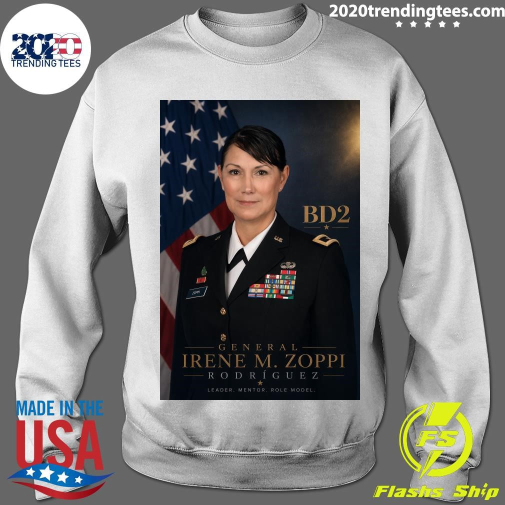 BD2 General Irene M. Zoppi Rodríguez Leader Mentor Role Model Shirt