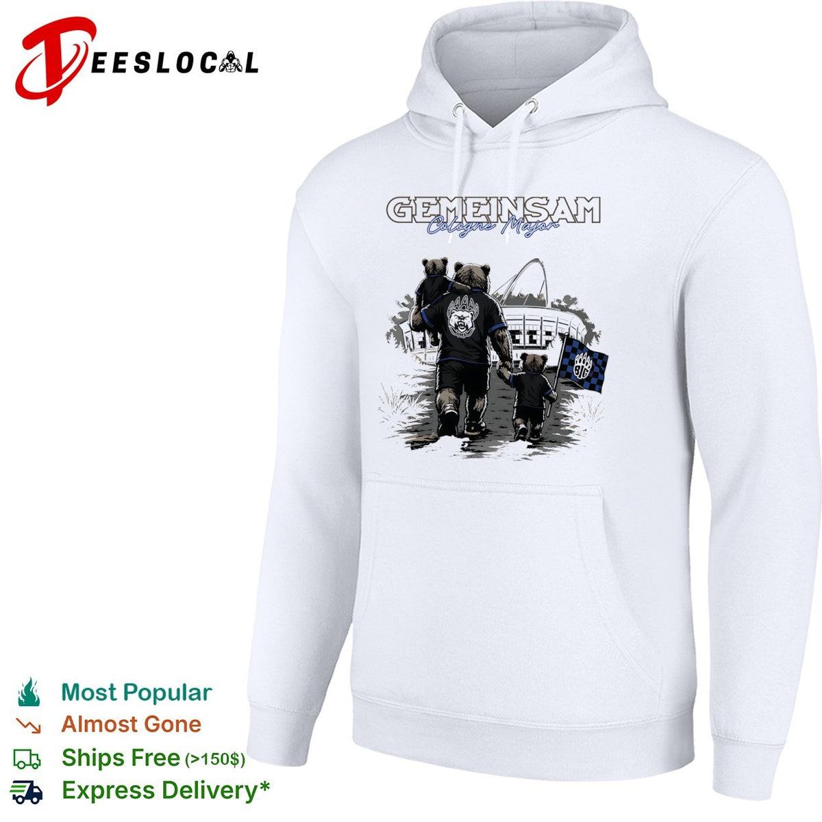 BIG Clan Gemeisam Cologne Major Bear Logo Shirt