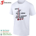 BTS Arirang Suga RM Jin Park Jimin Tae Jung Hoseok Jungkook Kpop Shirt