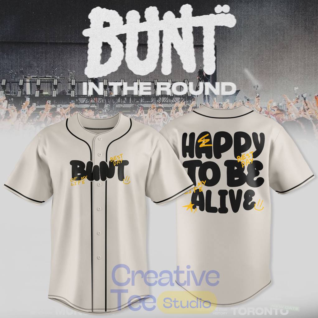 BUNT In The Round Tour 2026 Special Baseball Jersey