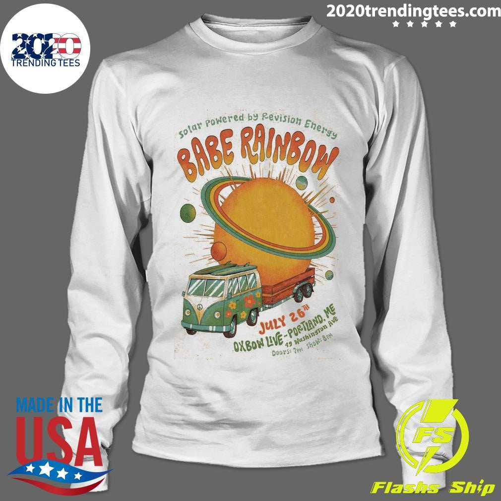Babe Rainbow Portland ME Tour On July 26th 2026 Shirt