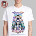Babymetal World Tour 2026 UK And EU Merch Poster Schedule Dates Art By Peach MoMoKo T-Shirt