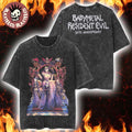 Babymetal x Resident Evil 30th Anniversary Merch The Ladies Vintage Washed Tee
