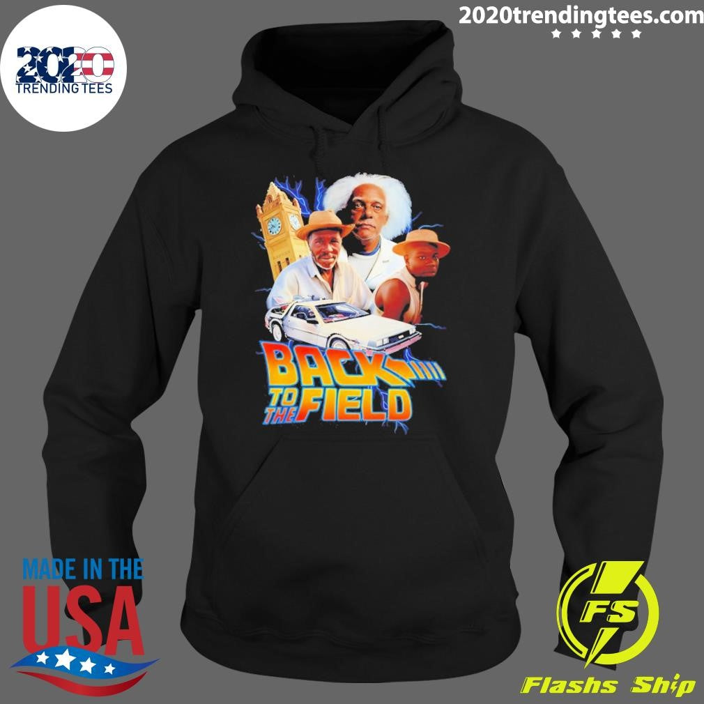 Back To The Field Back To The Future Parody Shirt