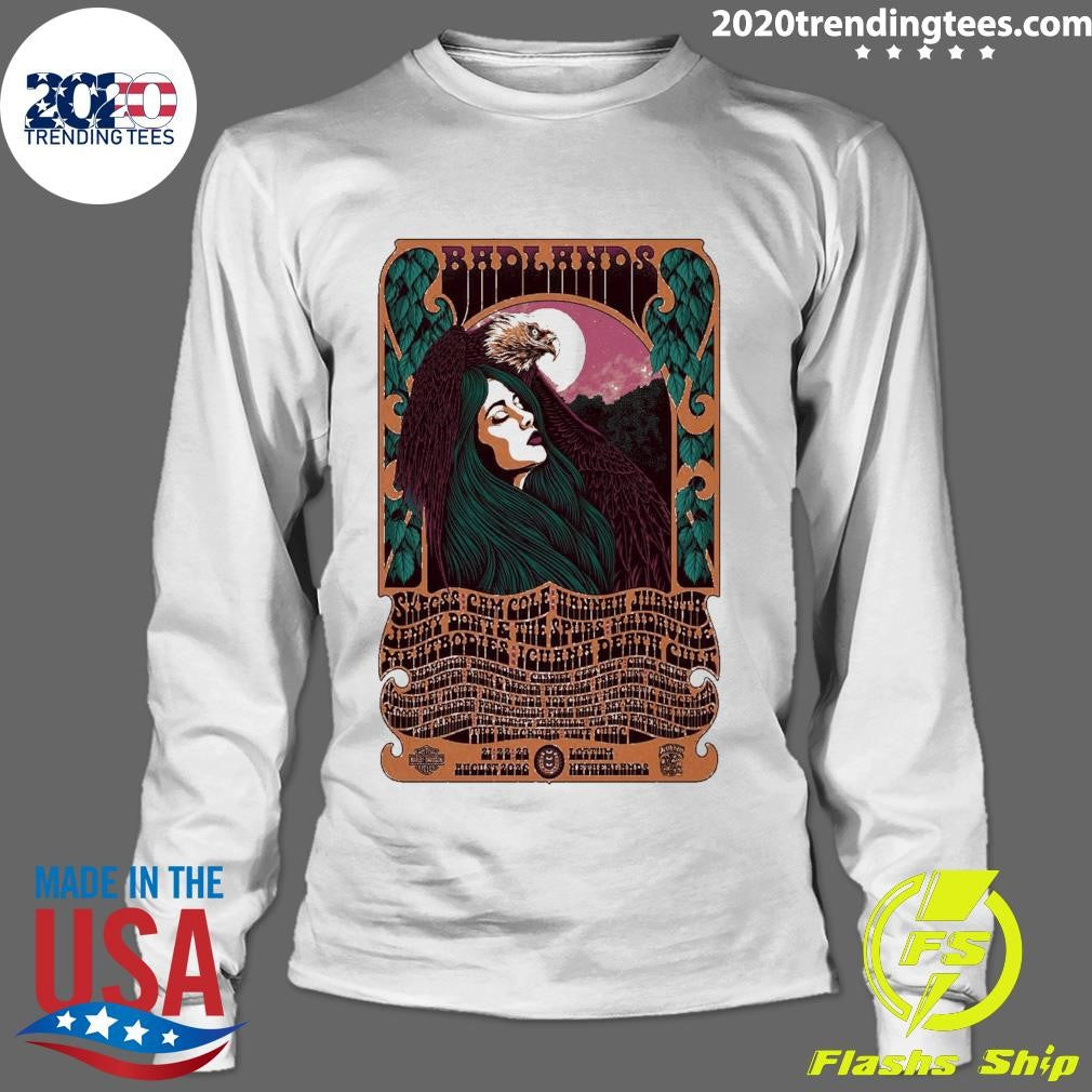 Badlands Festival August 21-23 2026 Lottum Netherlands Shirt