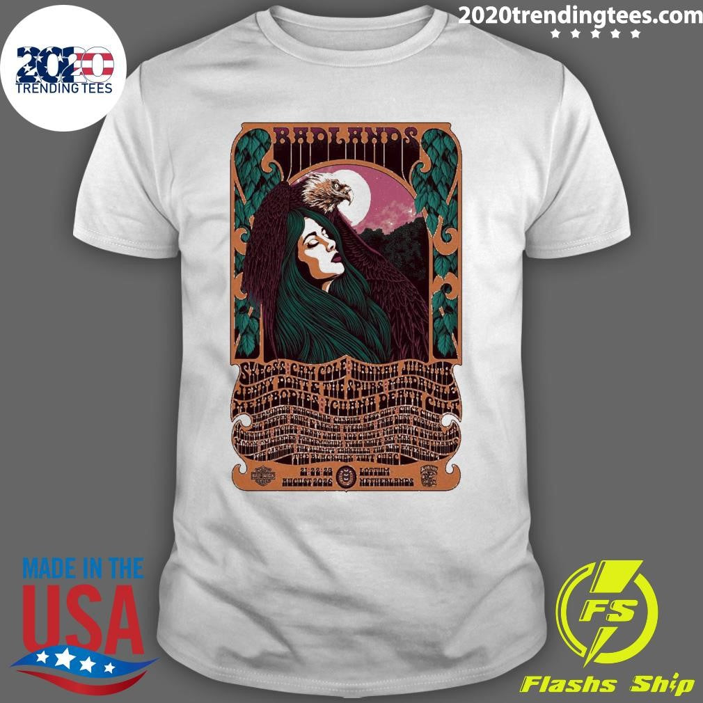 Badlands Festival August 21-23 2026 Lottum Netherlands Shirt