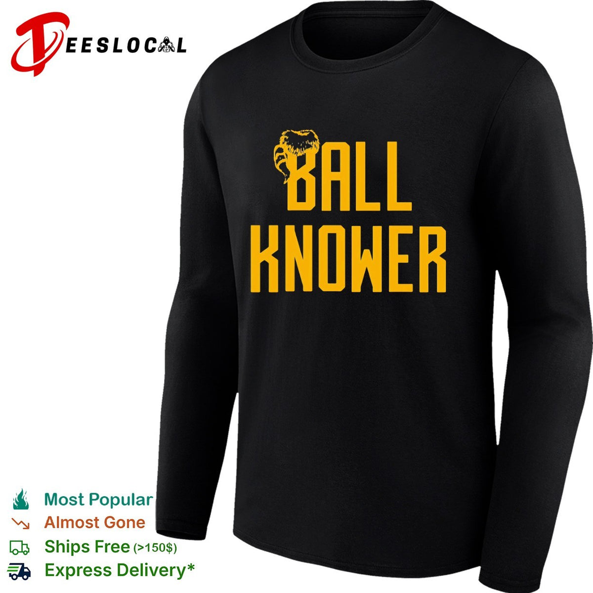 Ball Knower Davy Crockett Hat shirt