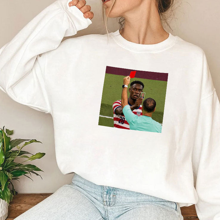 Balogun Red Card Trump Meme Shirt