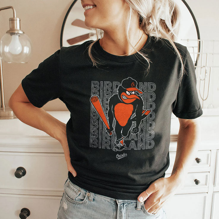 Baltimore Birdland Baseball T Shirt
