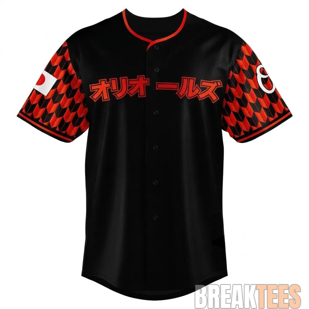 Baltimore Orioles 2026 Japanese Heritage Night Baseball Jersey Dark