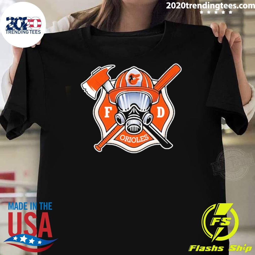 Baltimore Orioles International Firefighters’ Day 2026 Shirt
