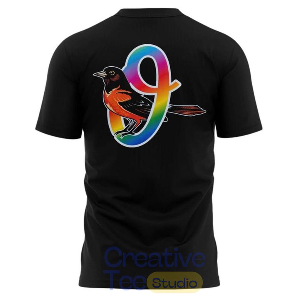 Baltimore Orioles Pride Night All One All Love Rainbow Black Baseball Jersey
