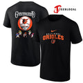 Baltimore Orioles x Grateful Dead bear mascot shirt