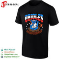 Baltimore Orioles x Grateful Dead dancing bear MLB graphic shirt
