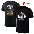 BaltimoreRavensIamamechanicrunningthroughmyveinsskeletonshirt