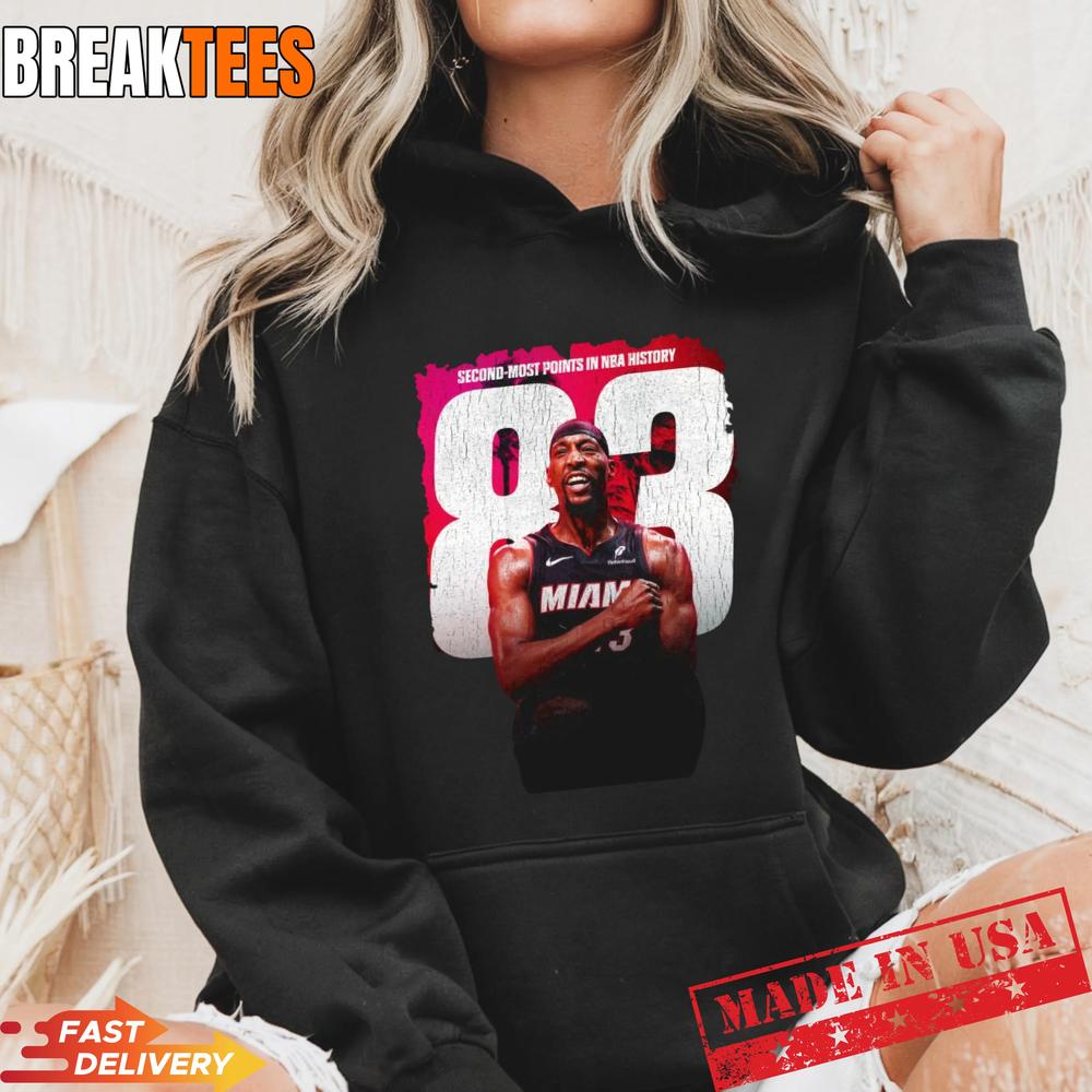 The Ultimate Bam Adebayo 83-Point Game T-Shirt – Exclusive Fan Gear