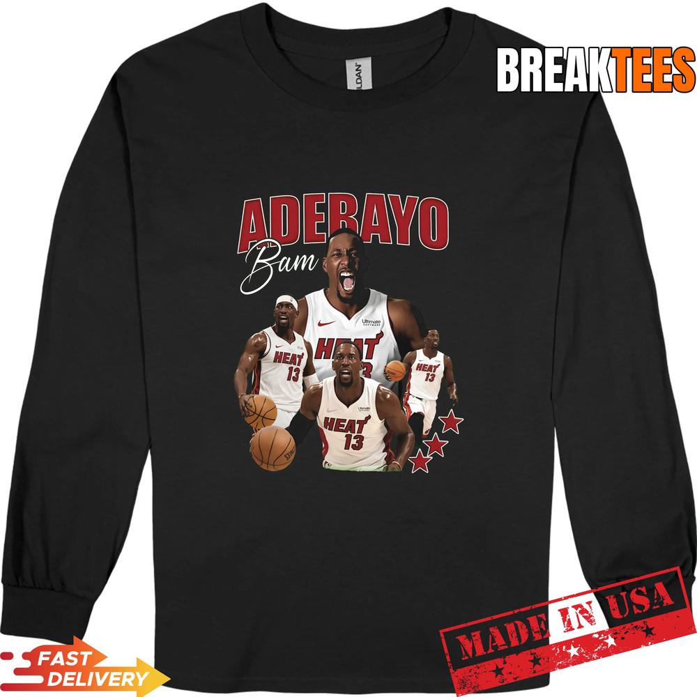 Ultimate Bam Adebayo Miami Basketball Vintage Bootleg T-Shirt