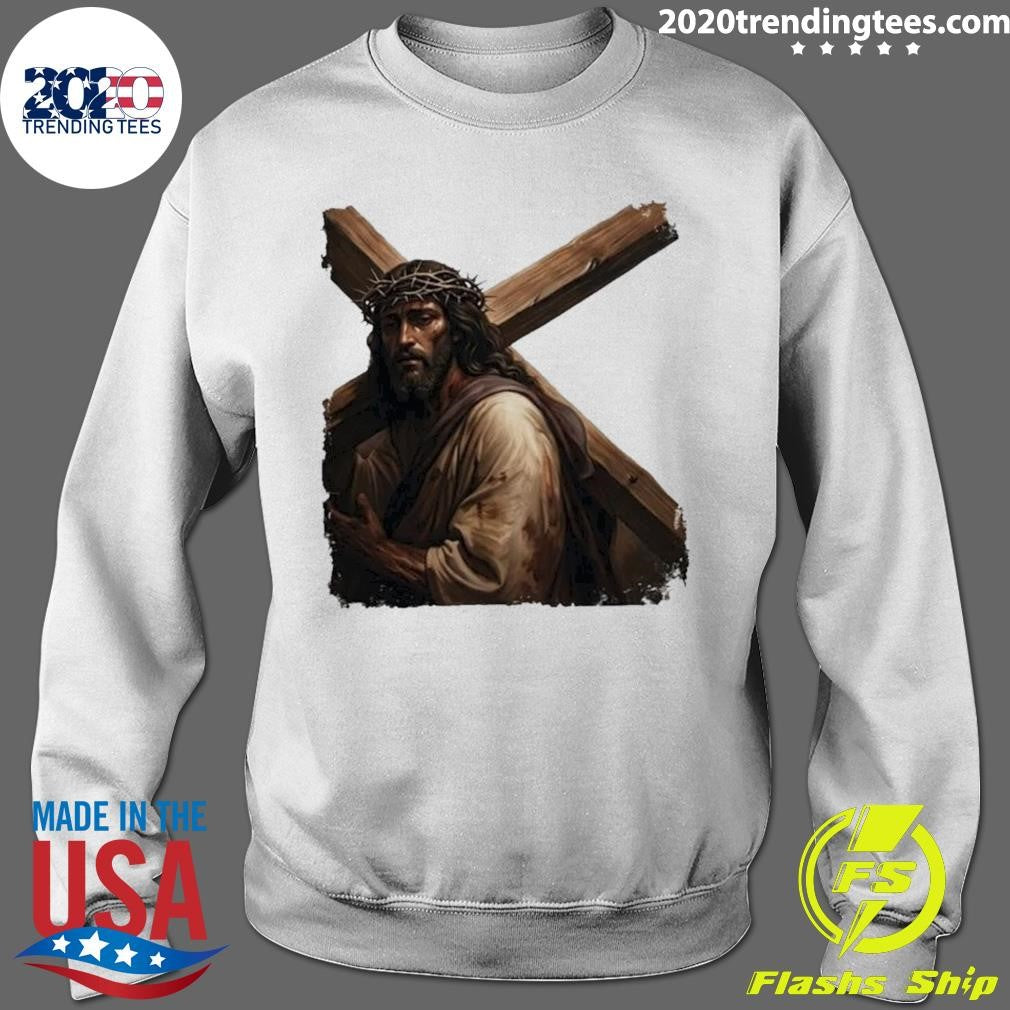 Bam Margera Jesus Carrying The Cross 2026 Tee Shirt
