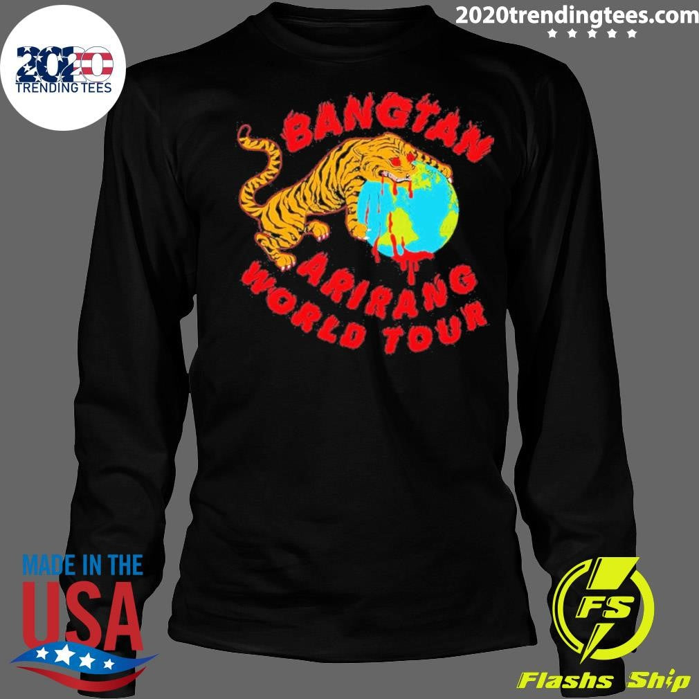 Bangtan Arirang World Tour Tiger shirt