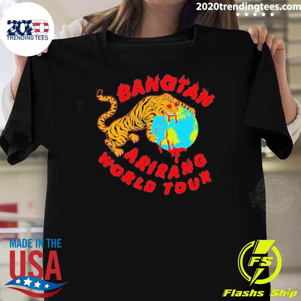Bangtan Arirang World Tour Tiger shirt