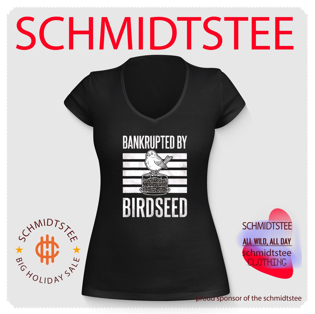 Bankrupted By Birdseed Bird Watching Lover Funny shirt