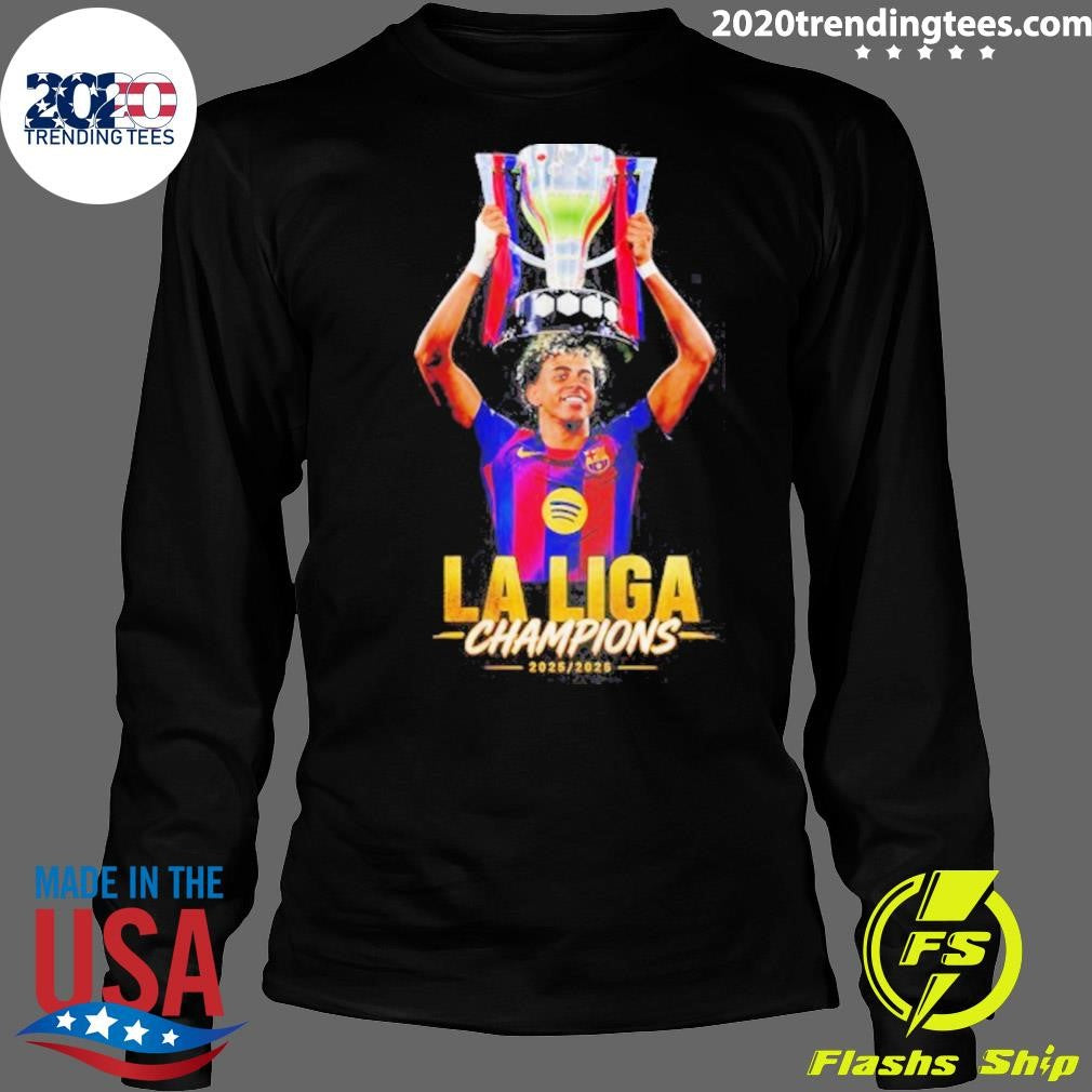 Barcelona Campeones 2025-26 Spain Football Mes Que Un Club Shirt