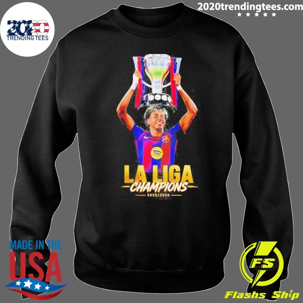 Barcelona Campeones 2025-26 Spain Football Mes Que Un Club Shirt