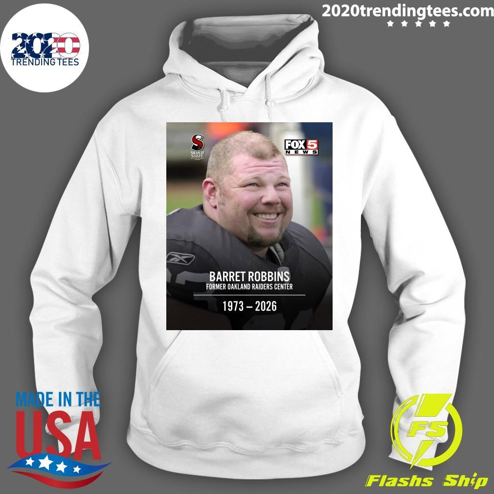Barret Robbins Former Oakland Raiders Center 1973-2026 Shirt