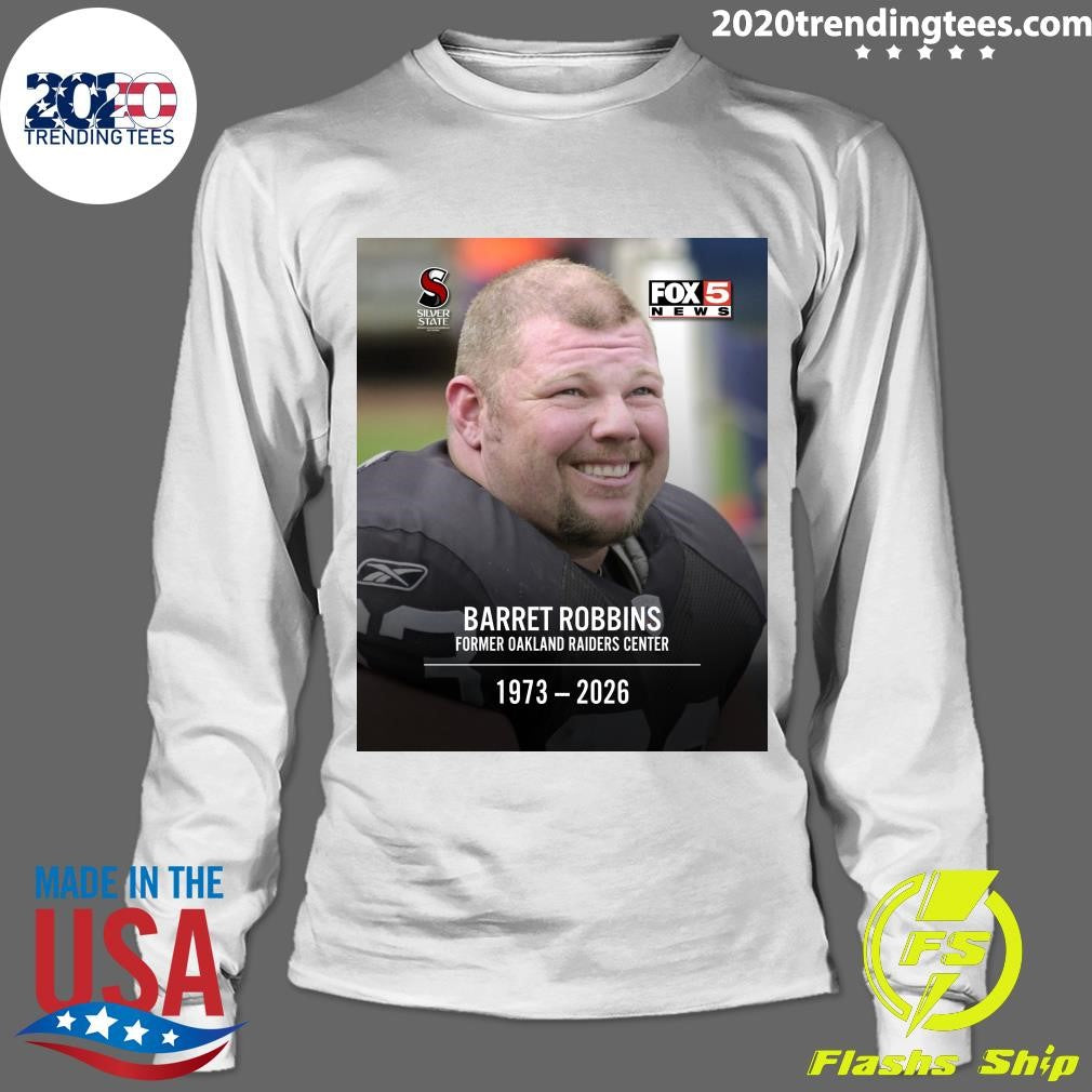 Barret Robbins Former Oakland Raiders Center 1973-2026 Shirt
