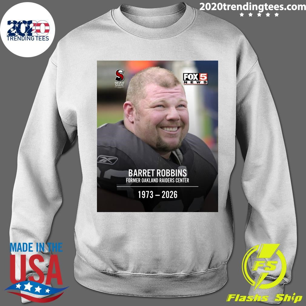 Barret Robbins Former Oakland Raiders Center 1973-2026 Shirt