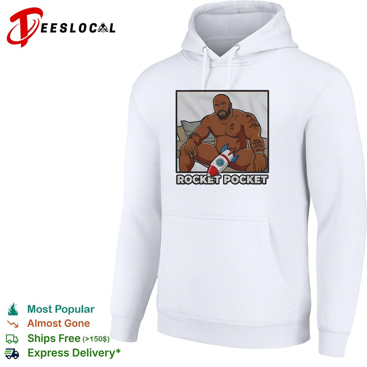 Barry Wood Rocket Pocket Parody Internet Meme shirt