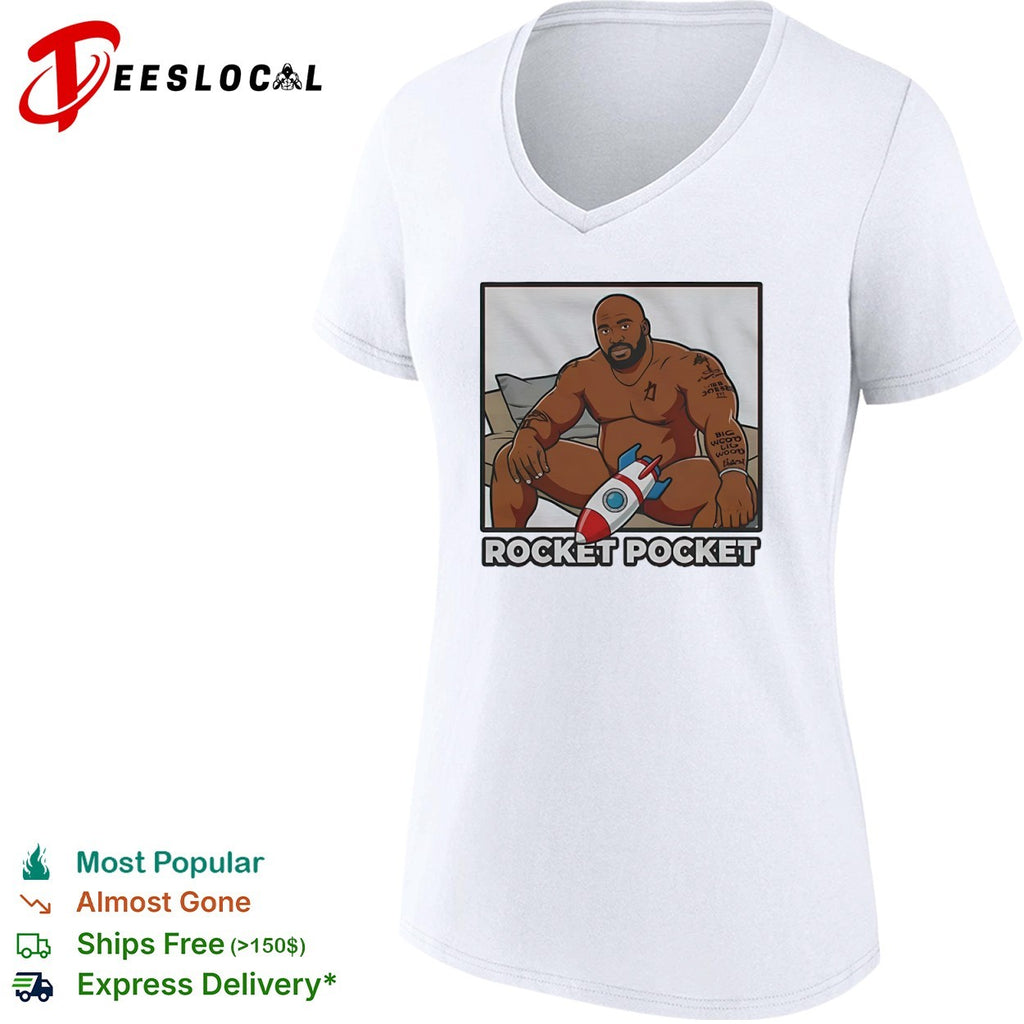 Barry Wood Rocket Pocket Parody Internet Meme shirt
