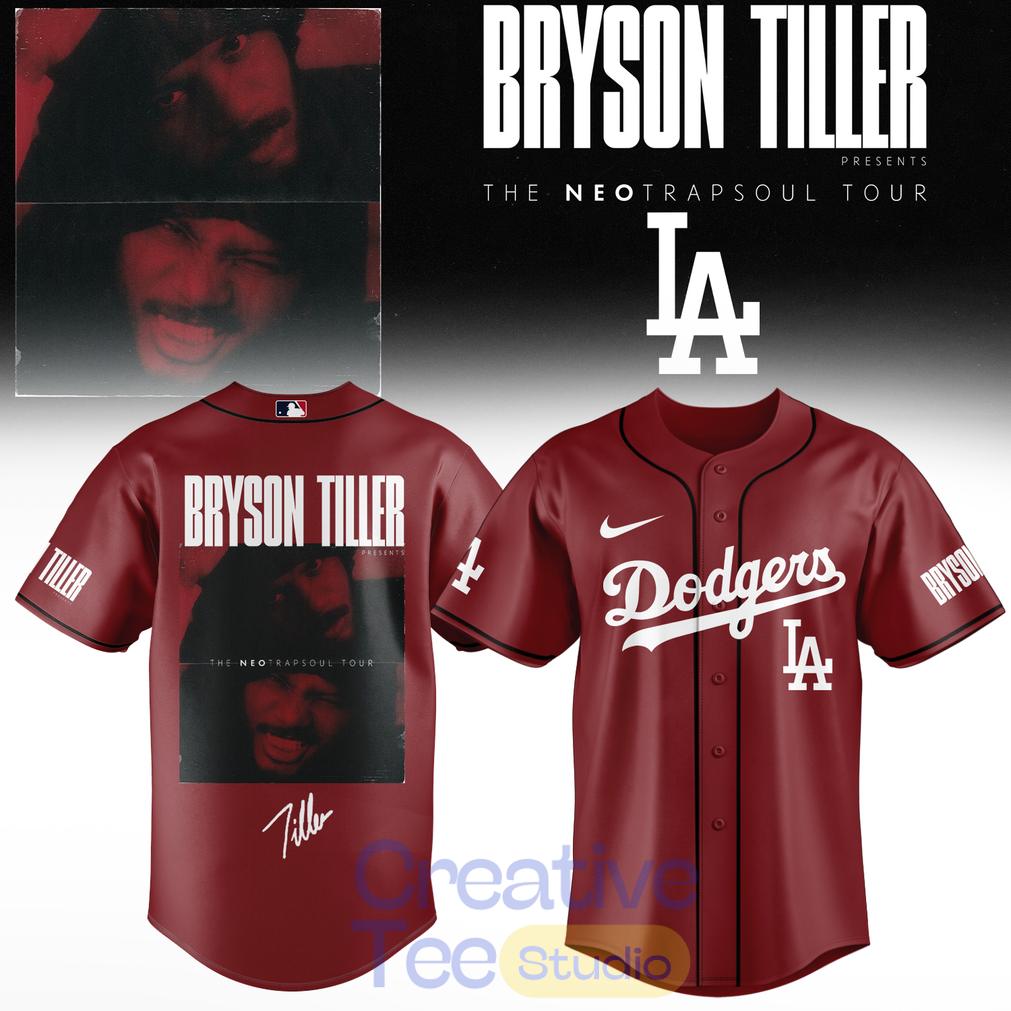 Baseball All Teams x Bryson Tiller ”The Neo Trapsoul Tour” 2026 Jersey