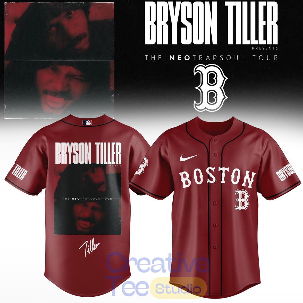 Baseball All Teams x Bryson Tiller ”The Neo Trapsoul Tour” 2026 Jersey