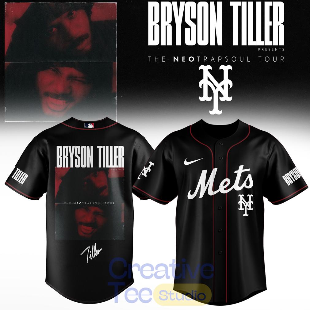 Baseball All Teams x Bryson Tiller ”The Neo Trapsoul Tour” 2026 Jersey
