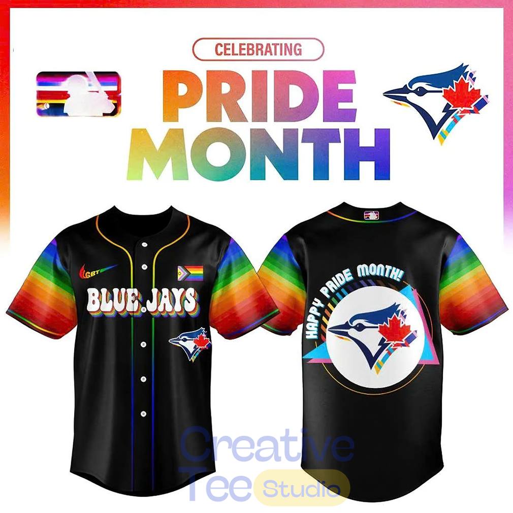 Baseball All Teams x Celebrate Pride Month 2026 Edition Black Jersey