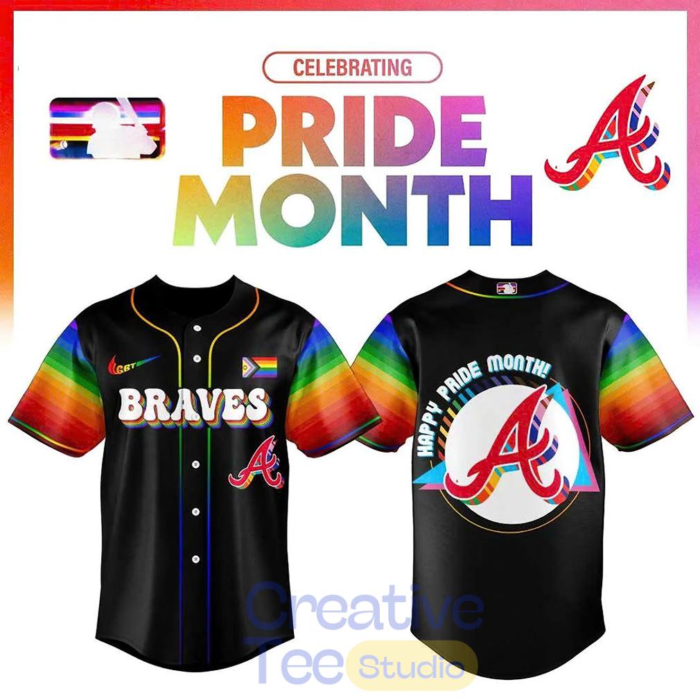 Baseball All Teams x Celebrate Pride Month 2026 Edition Black Jersey