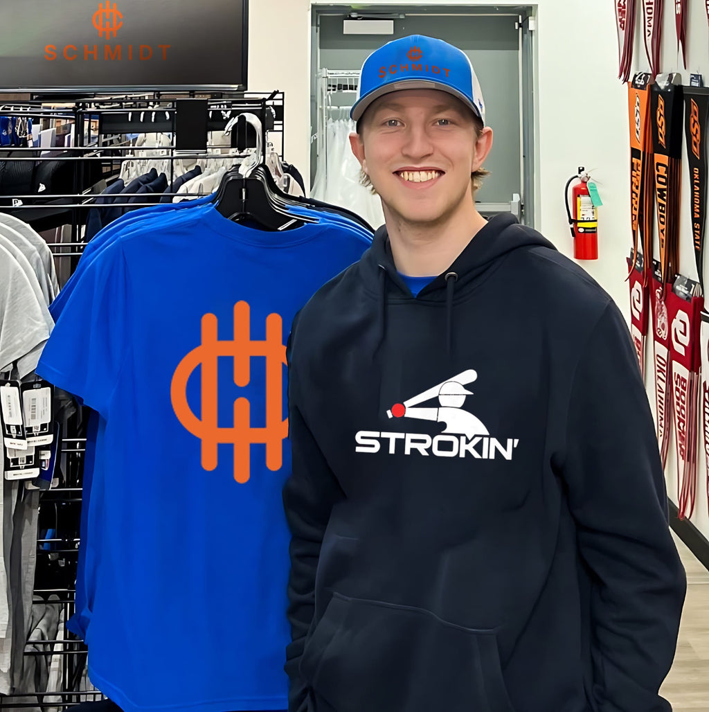 Baseball Strokin logo shirt