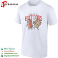 Baseball glove here for the hot dogs shirt