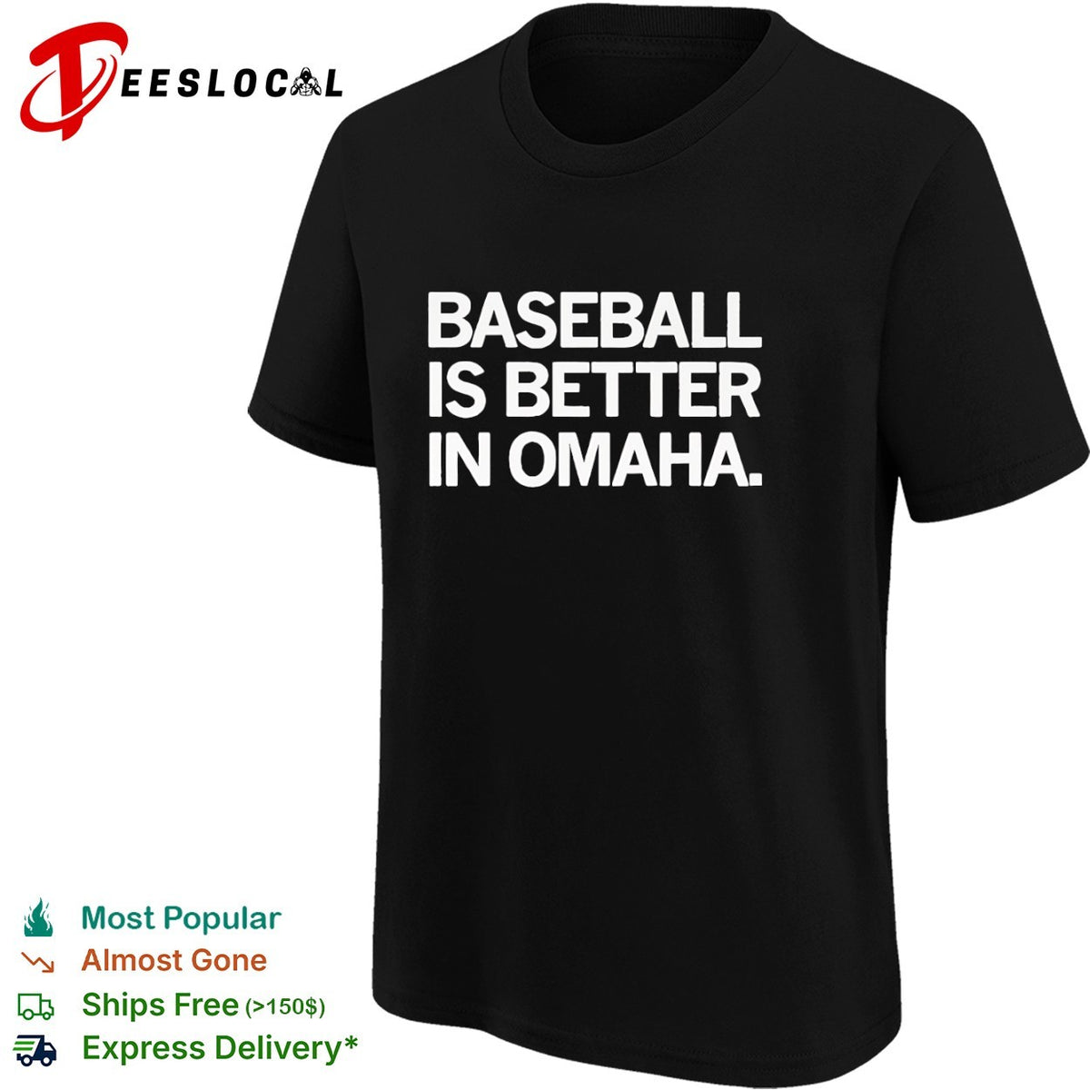 Baseball is Better in Omaha Shirt
