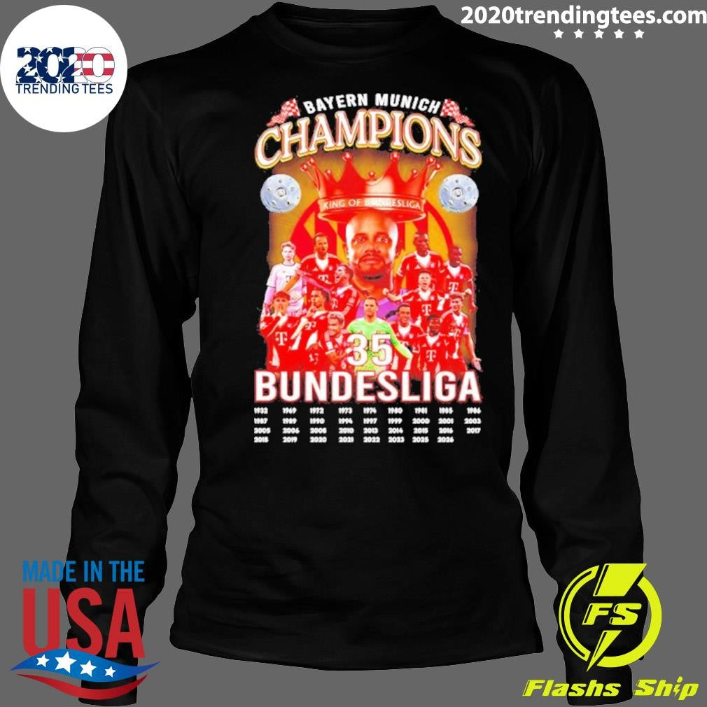 Bayern Munich 2026 Bundesliga 35x Champions Shirt