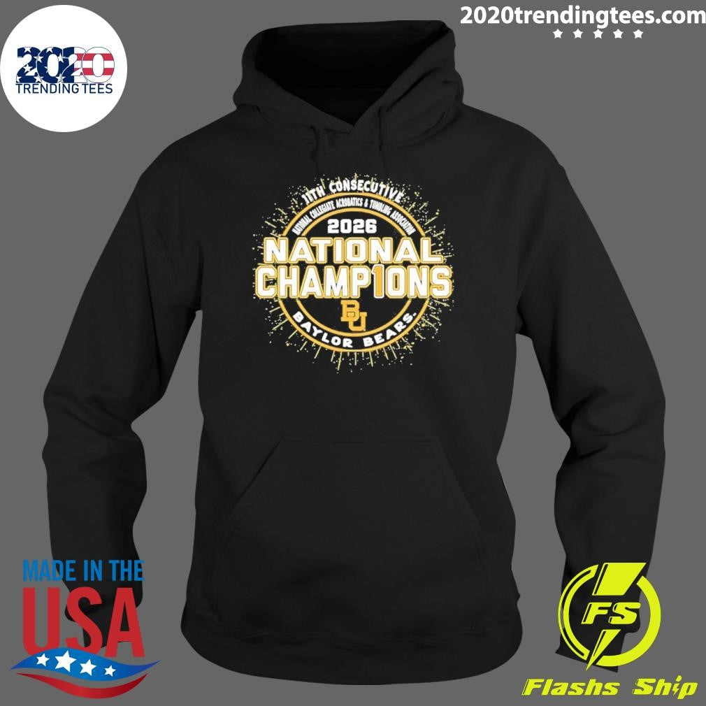 Baylorbears 2026 11th Consecutive Ncata National Champions Shirt