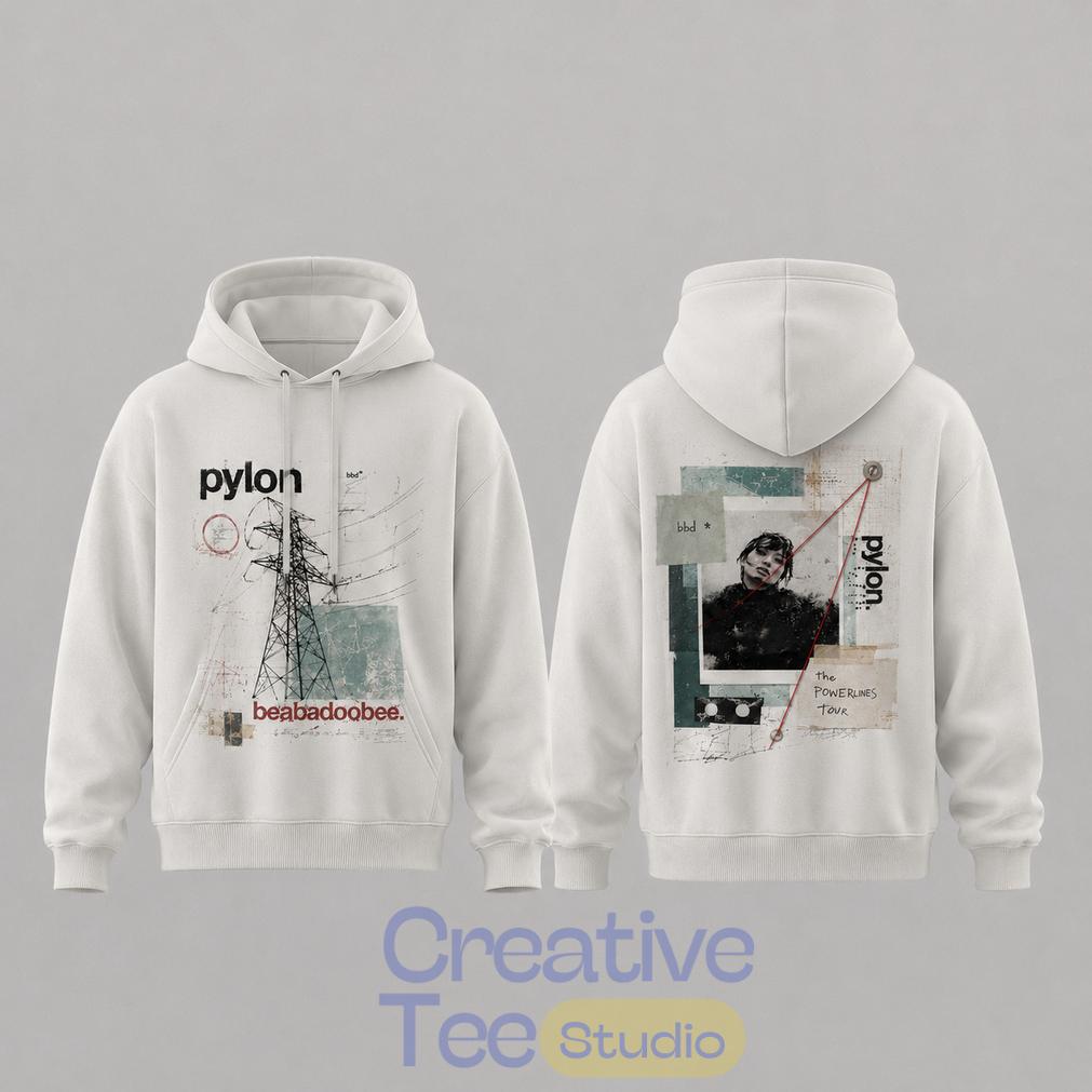 Beabadoobee – The Powerlines Tour Powerline Collage Hoodie