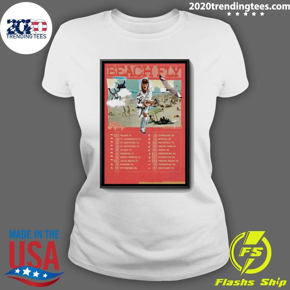 Beach Fly Flying Spring Tour 26 Shirt