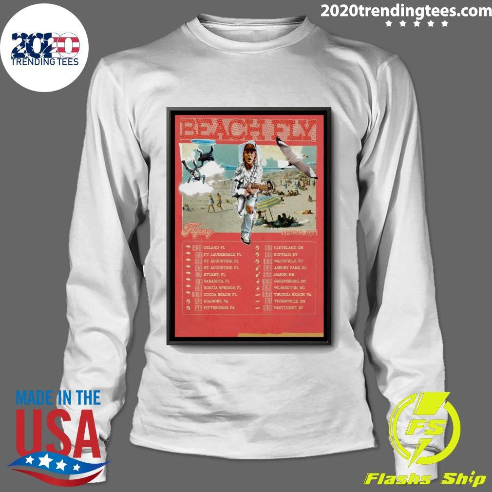 Beach Fly Flying Spring Tour 26 Shirt